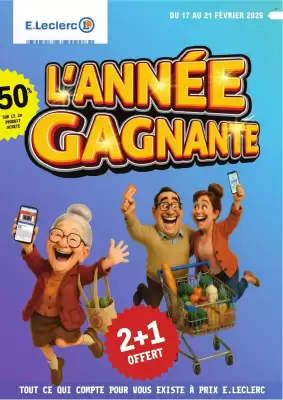 Catalogue E.Leclerc (valable jusqu'au 21-02)