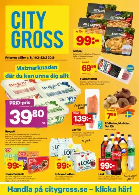 City Gross reklamblad