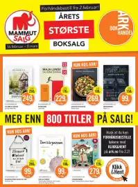 Ark Bokhandel kundeavis Side 1