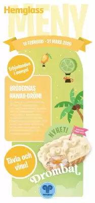 Hemglass reklamblad (giltig till och med 31-03)