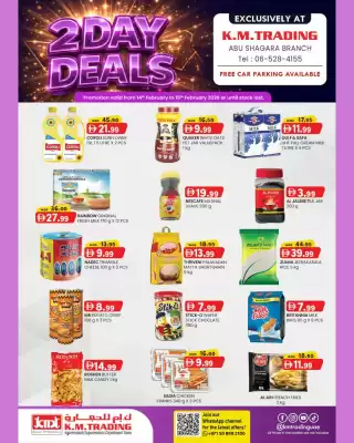 KM Trading catalogue (valid until 15-02)