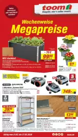 Toom Baumarkt Prospekt woche 8 Seite 1