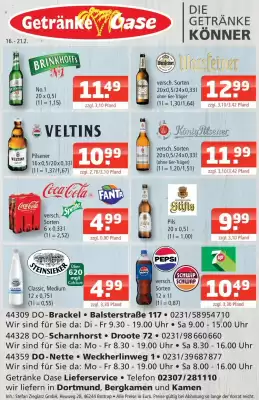 Getränke Oase Prospekt (gültig bis 21-02)