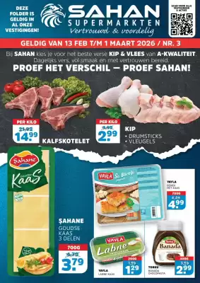 Sahan Supermarkten folder (geldig t/m 1-03)
