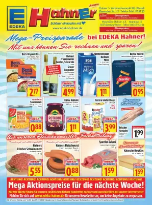 EDEKA Hahner Prospekt (gültig bis 21-02)