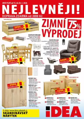 IDEA nábytek leták (platné do 28-02)