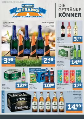 Getränke Lehmann Prospekt (gültig bis 28-02)