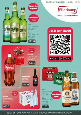 Ellerkamp Getränke Prospekt (gültig bis 21-02)