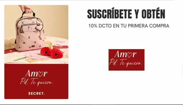 Catálogo Secret (válido hasta 31-03)