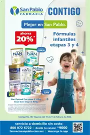 Folleto Farmacia San Pablo semana 8 Página 1