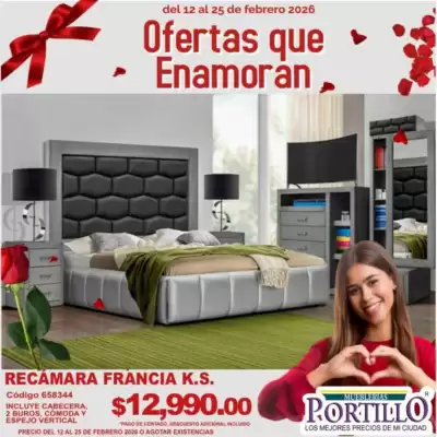 Catálogo Mueblerías Portillo (válido hasta 25-02)