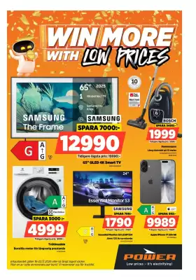 Power reklamblad (giltig till och med 22-02)