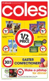 Coles catalogue week 8 Page 1