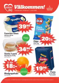 Nära dej reklamblad Sida 1