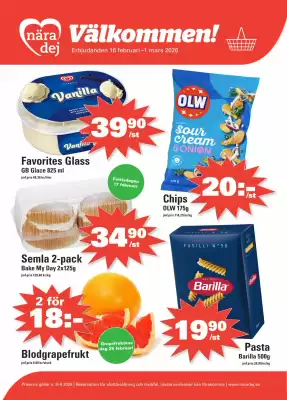Nära dej reklamblad (giltig till och med 2-03)