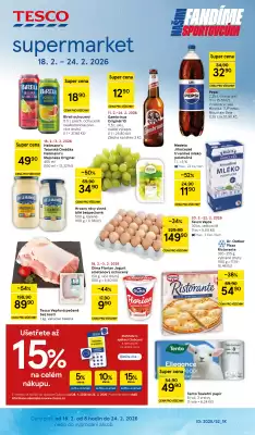 Tesco leták