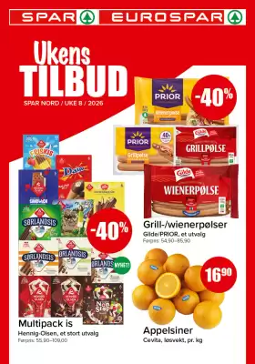 Eurospar kundeavis (gyldig til 22-02)