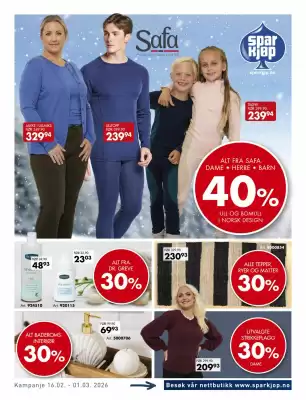 Sparkjøp kundeavis (gyldig til 2-03)