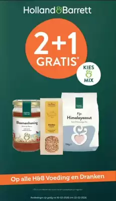 Holland & Barrett folder (geldig t/m 22-02)