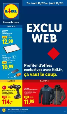 Catalogue Lidl (valable jusqu'au 19-02)
