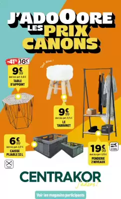 Catalogue Centrakor (valable jusqu'au 1-03)