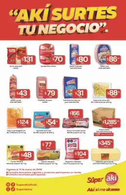 Folleto Super Aki (válido hasta 31-03)