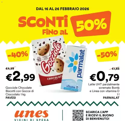 Volantino Unes (valido fino al 26-02)