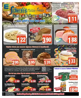 Edeka Scherer Prospekt (gültig bis 21-02)