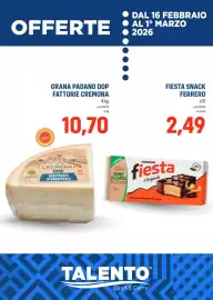 Volantino Talento Professional Store Pagina 1