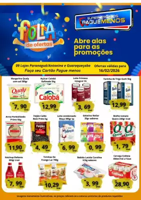 Catálogo Supermercados Pague Menos (válido até 16-02)