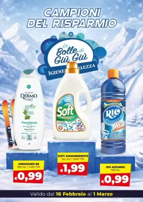 Volantino Le Bolle di Giù Giù (valido fino al 1-03)