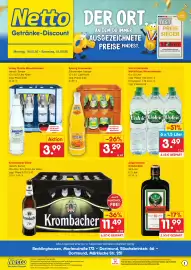 Netto Getränke Discount Prospekt woche 8 Seite 1