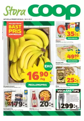 Stora Coop reklamblad (giltig till och med 22-02)