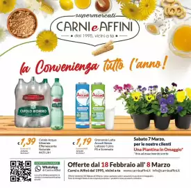 Volantino Carni e Affini Supermercati Pagina 1