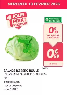 Catalogue Promocash (valable jusqu'au 18-02)