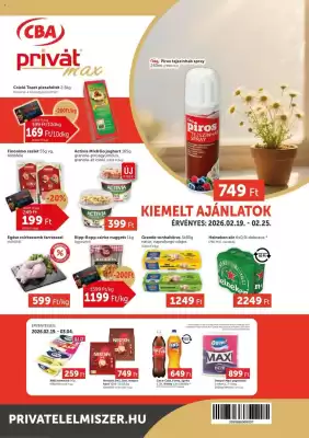 PRIVÁT akciós újság (érvényes eddig: 25-02)