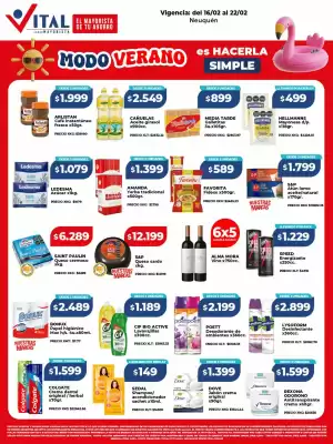 Catálogo Supermayorista Vital (válido hasta 22-02)