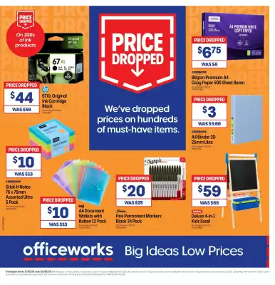 Officeworks catalogue (valid until 28-02)