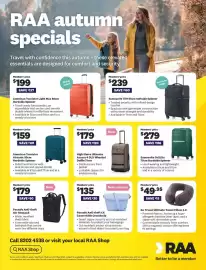 RAA catalogue Page 1