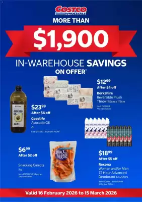 Costco catalogue (valid until 15-03)