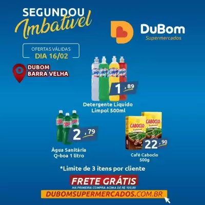 Catálogo Dubom Supermercados (válido até 16-02)