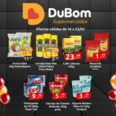 Catálogo Dubom Supermercados (válido até 22-02)