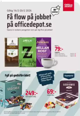 Office Depot reklamblad (giltig till och med 20-02)