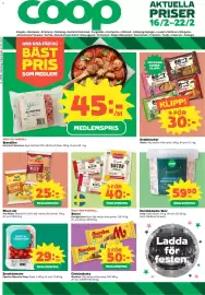 Coop reklamblad vecka 8 Sida 1