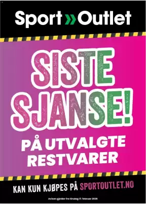 Sport Outlet kundeavis (gyldig til 3-03)