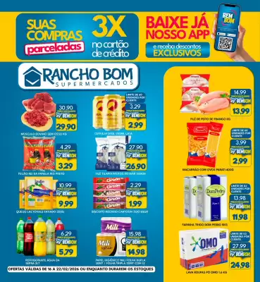 Catálogo Rancho Bom Supermercados (válido até 22-02)