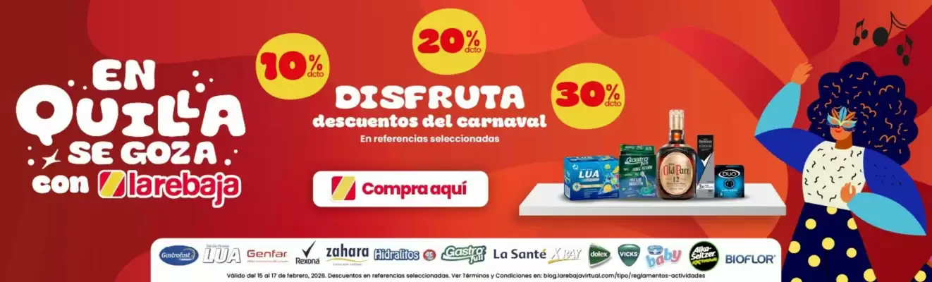 Catálogo La Rebaja (válido hasta 17-02)