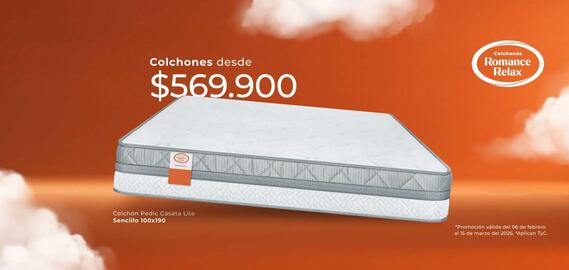 Catálogo Colchones Romance Relax Página 4