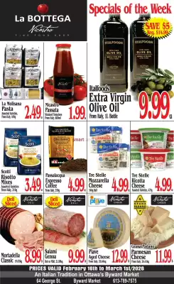 La Bottega Nicastro flyer (valid until 1-03)