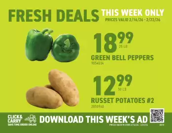 US Foods Chef's Store weekly ad week 8 Page 1